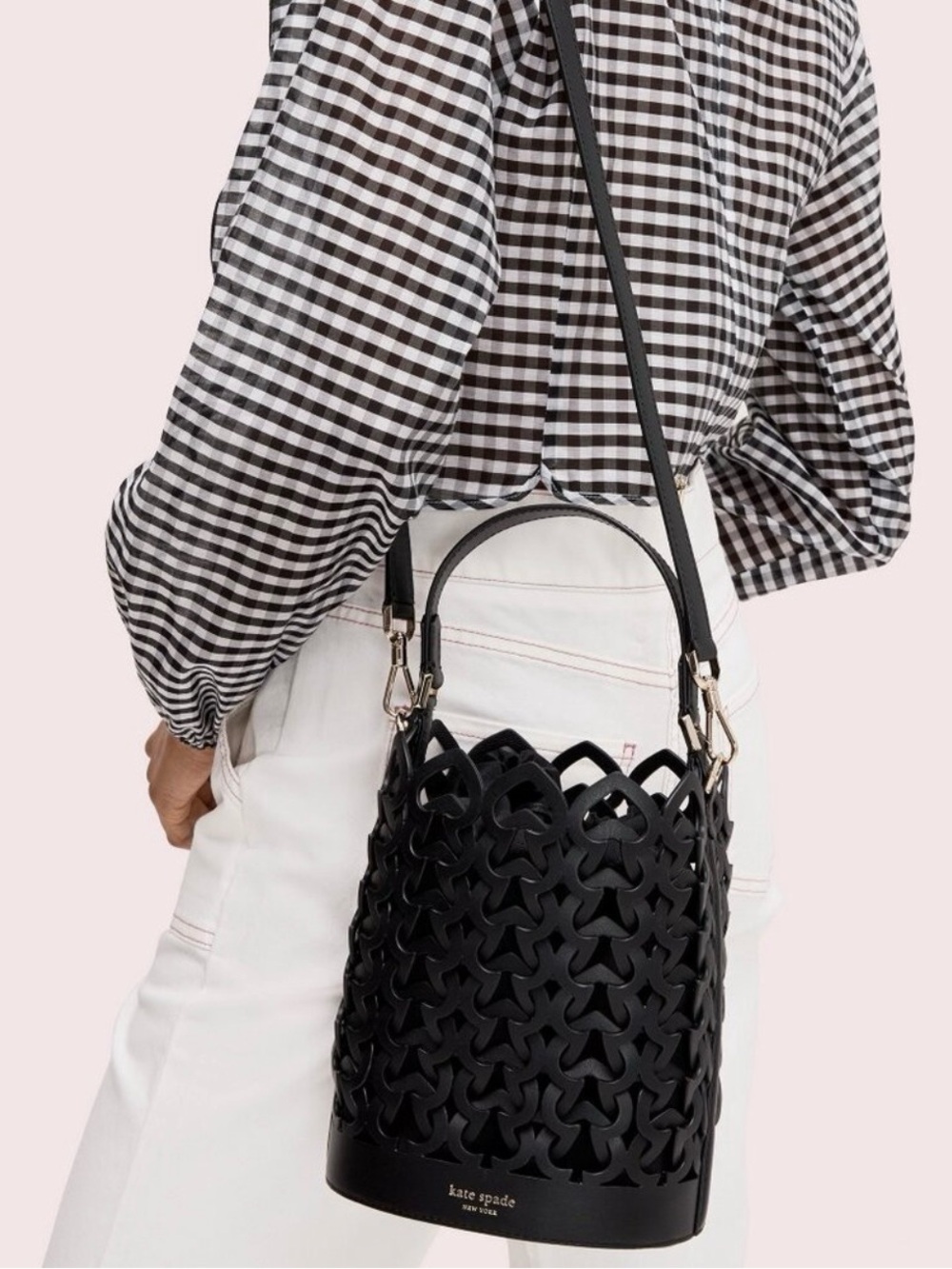 Kate Spade Dorie Small Black Bucket Bag
